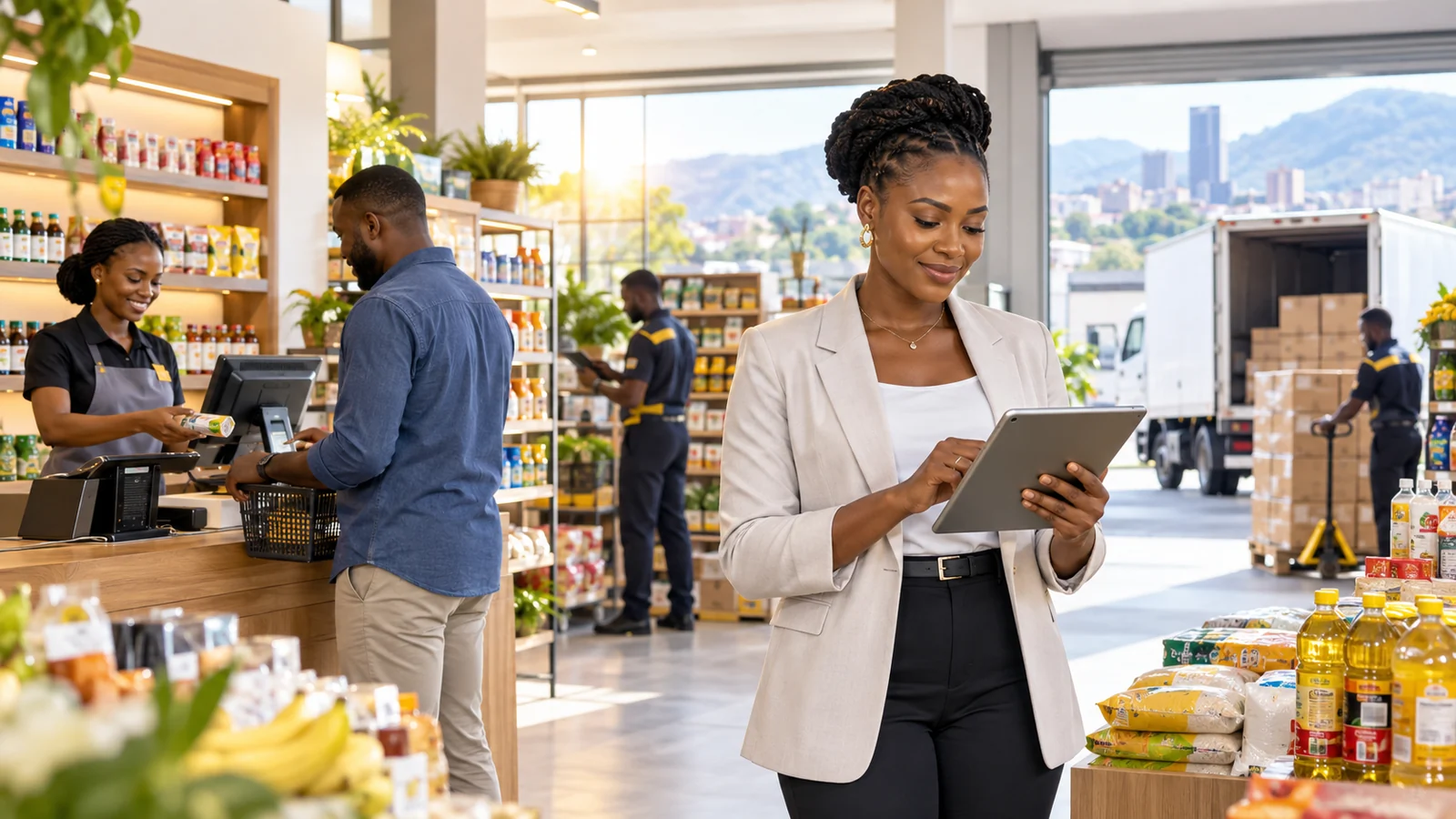 Gestion moderne du commerce, du stock et de la distribution