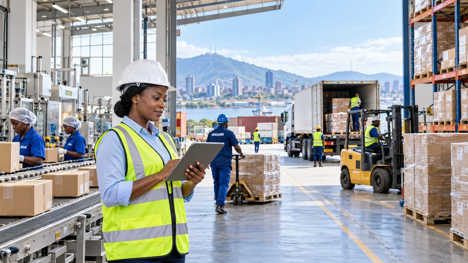 Supervision d’opérations industrielles et logistiques