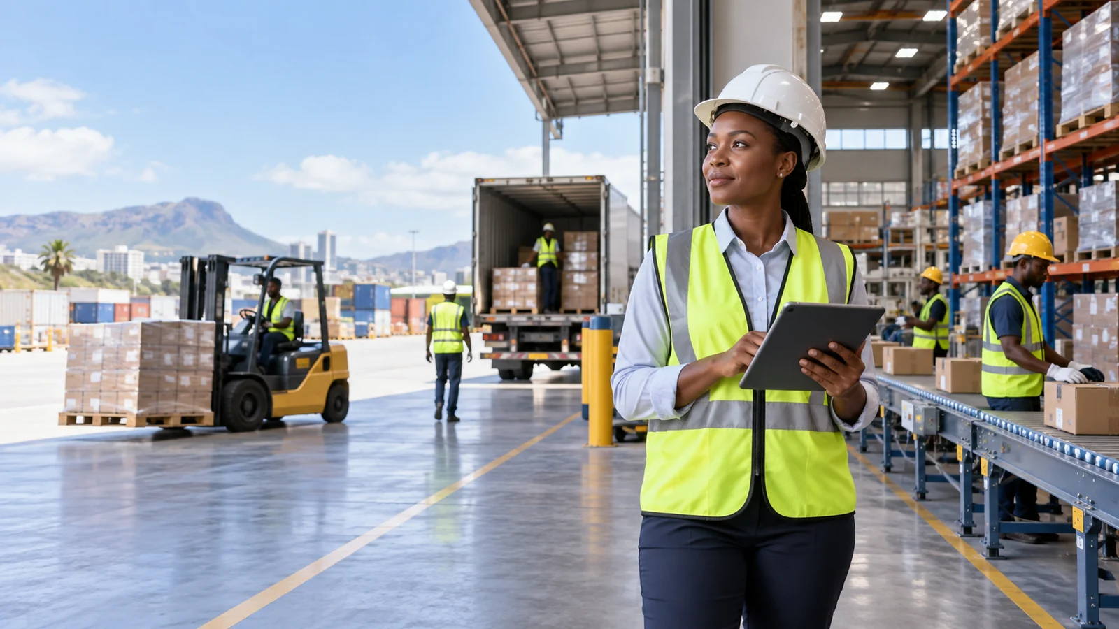 Supervision d’une chaîne logistique moderne