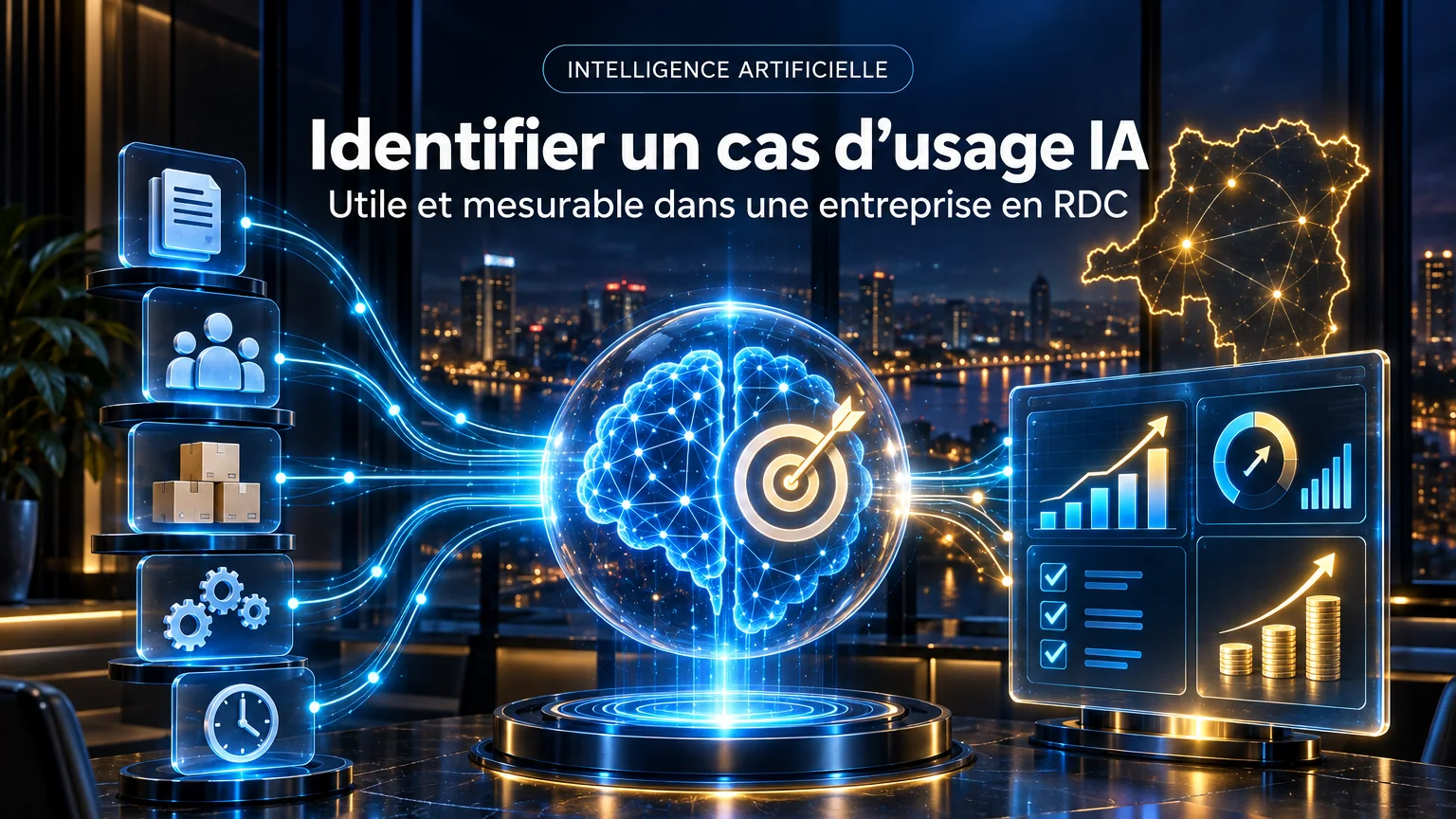 Comment identifier un cas d’usage IA utile et mesurable dans une entreprise en RDC