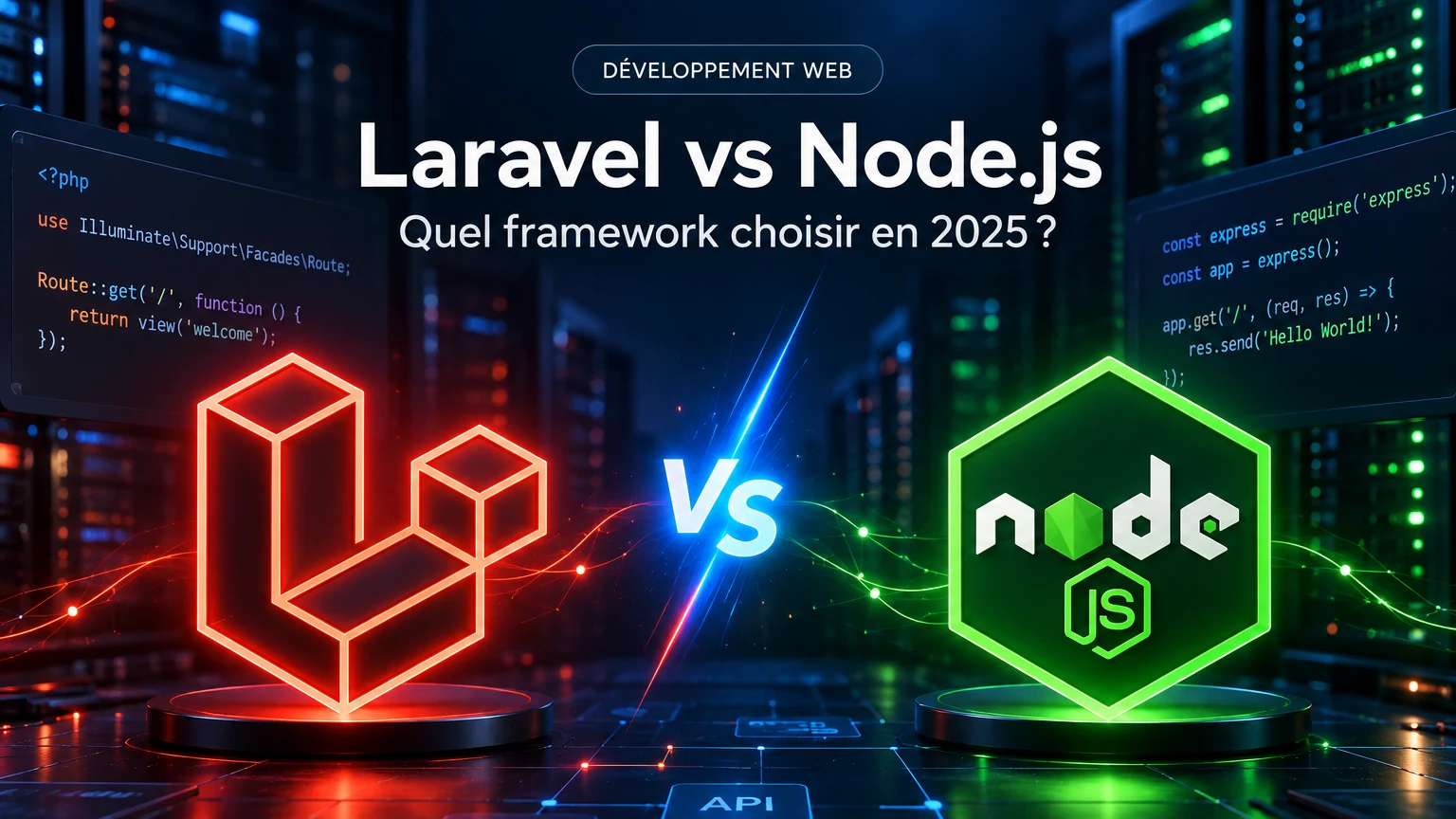 Laravel ou Node.js : comment choisir votre backend ?