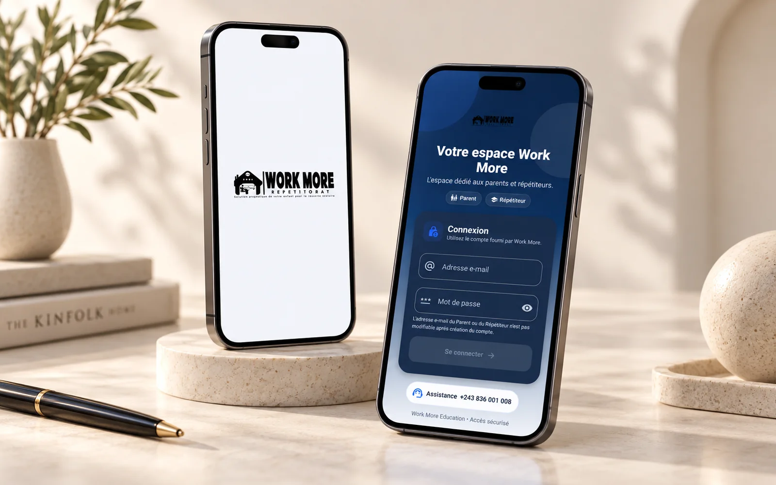 Application de gestion d'entreprise