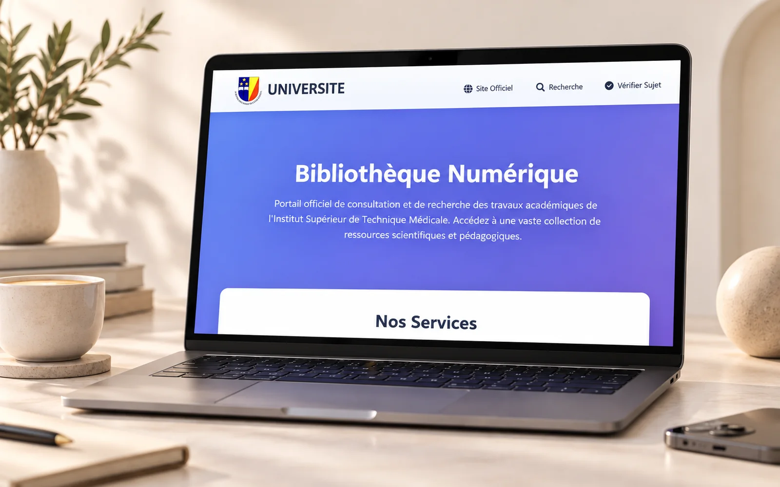 Bibliotheque numerique anti-plagiat