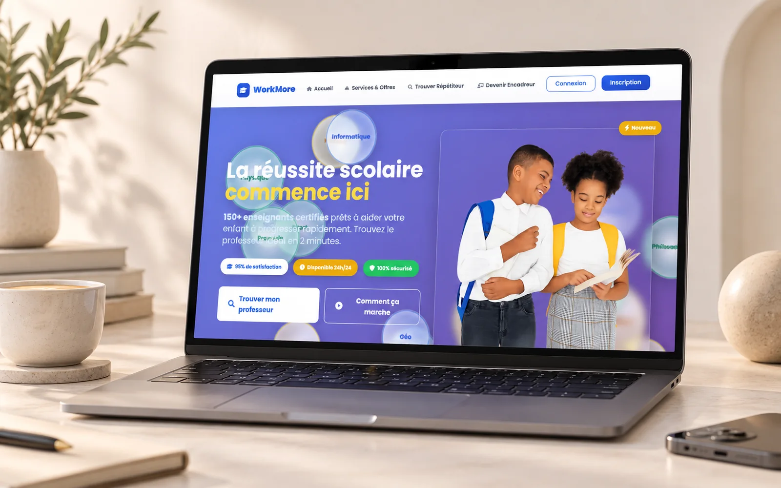 Plateforme de cours en ligne