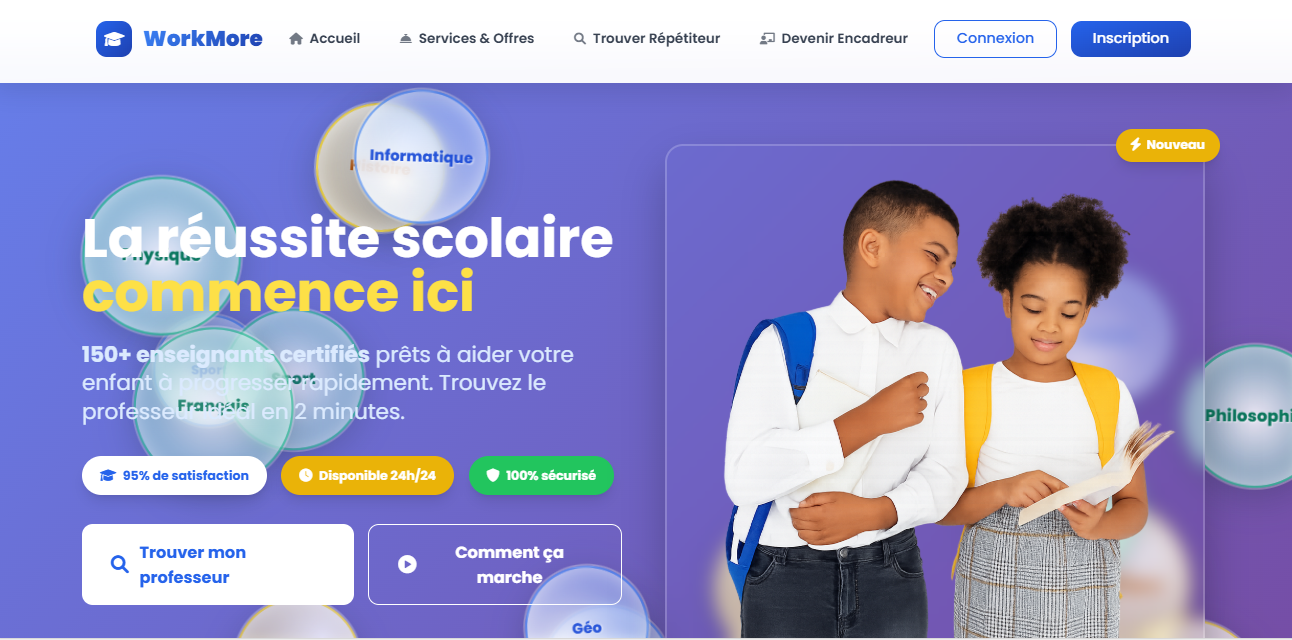 Plateforme de cours en ligne
